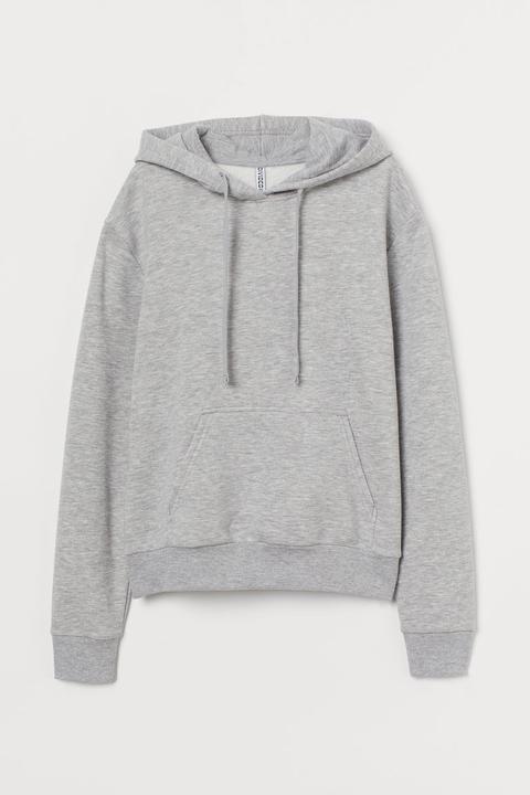 Sudadera Con Capucha - Gris