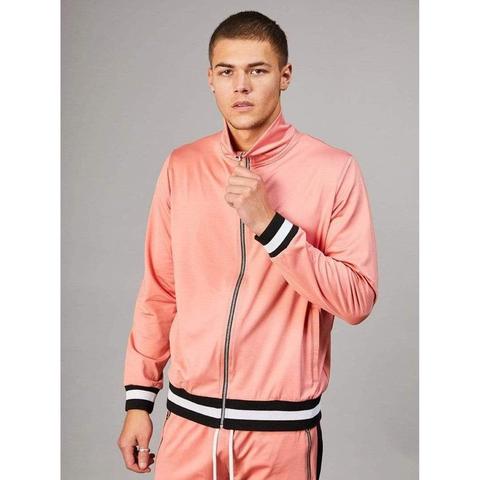 Soho Track Top - Pink