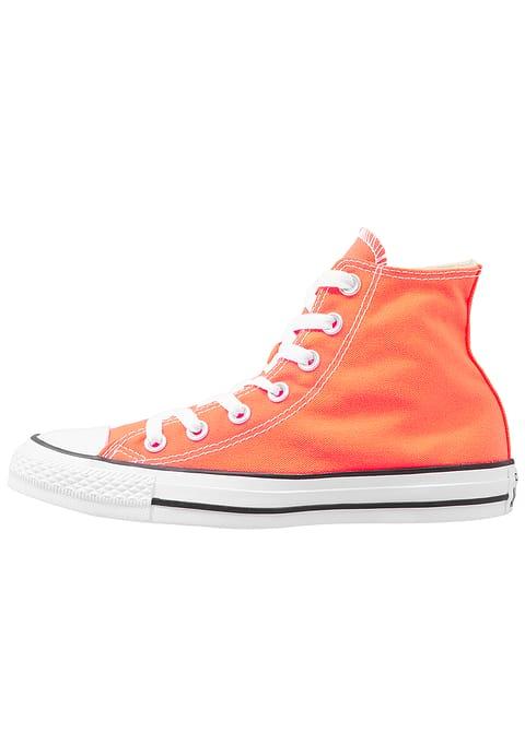 converse chuck taylor all star hi trainers in orange