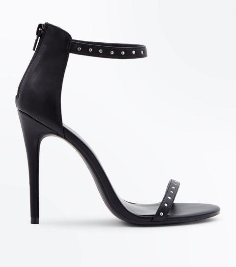 new look studded sandals
