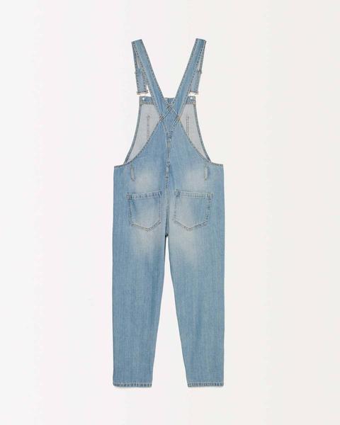 salopette jeans sisley