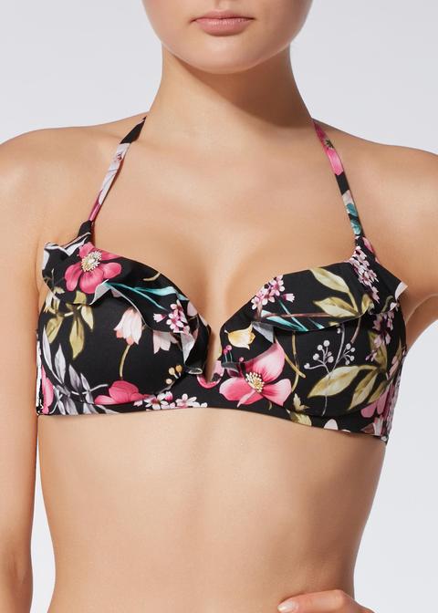 Bikini Push Up Floreale Jolie