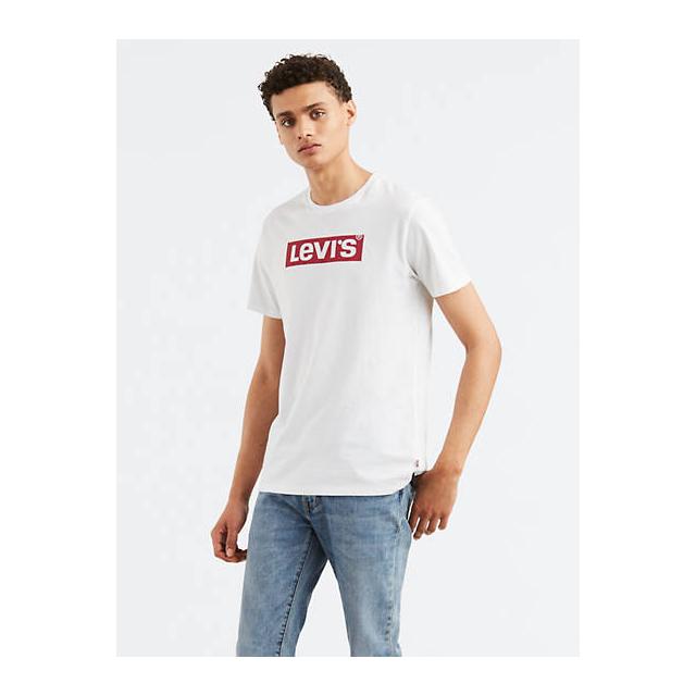 levis white tee