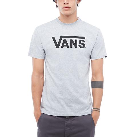 Vans Camiseta Classic (athletic Heather/black) Hombre Gris