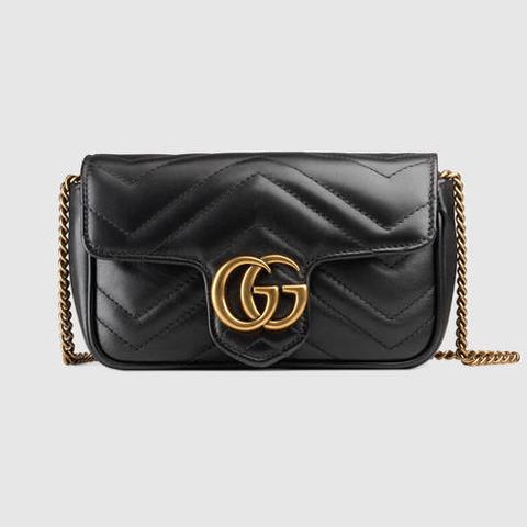 Gg Marmont Matelassé Leather Super Mini Bag