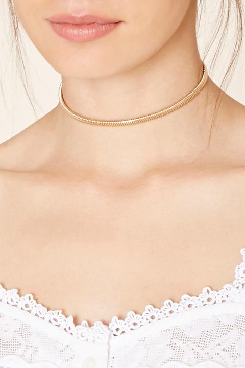 Wrapped Metal Choker