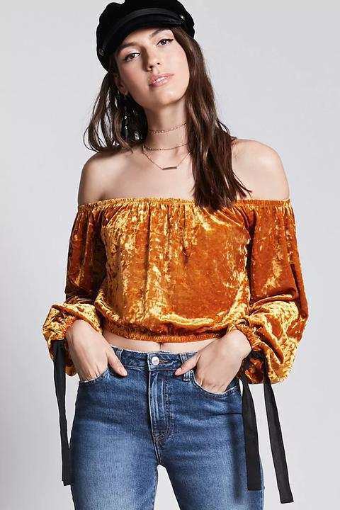 forever 21 contemporary crop top