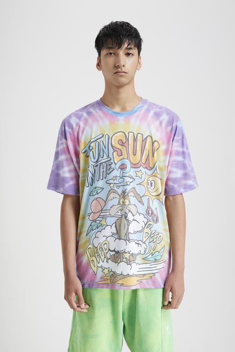 looney tunes tie dye sweatshirt