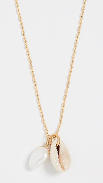 Shell Charm Layer Necklace, Madewell