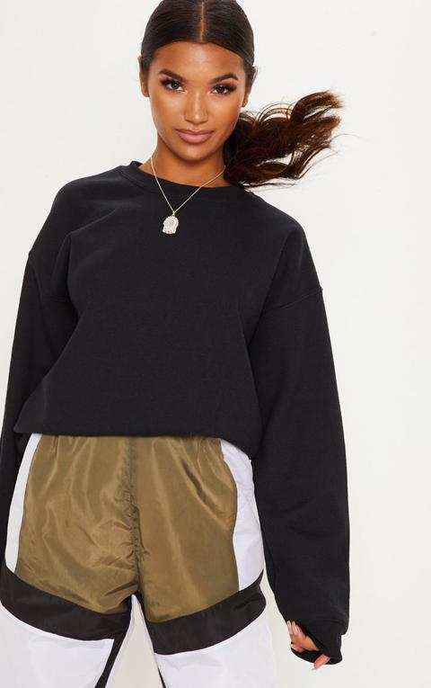 Black Ultimate Oversized Sweater