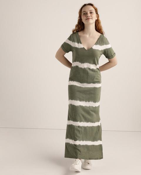 Green Coast - Vestido De Punto Largo