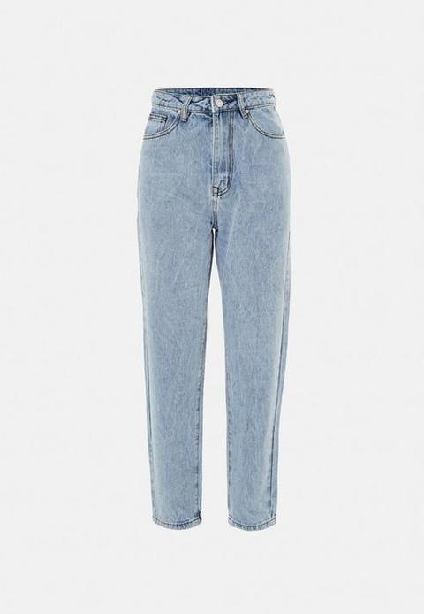 Blue Co Ord Highwaisted Mom Jeans, Blue