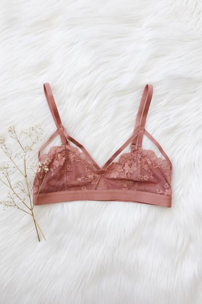 Floral Cage Bralette