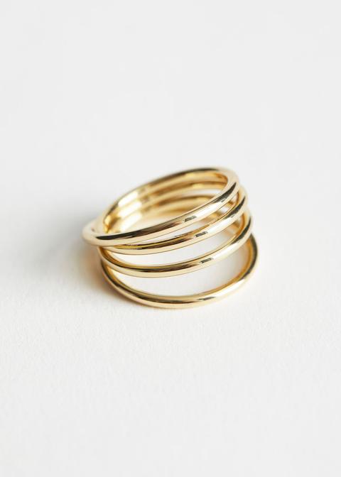 Multi Layered Ring - Gold