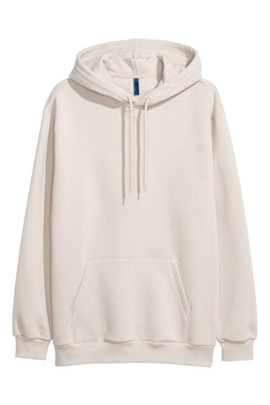 H & M - Sudadera Con Capucha - Beis