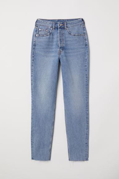 H & M - Slim Mom Jeans - Blu