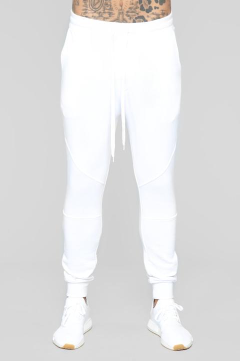 Estate Jogger Pants - White