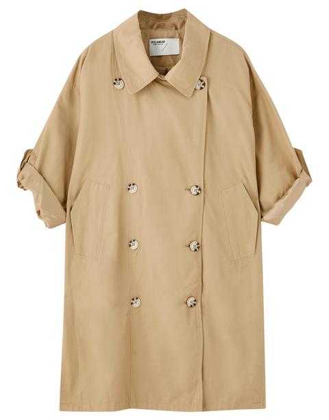 Trench Oversize Abertura Botones