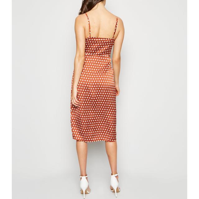 next brown spot dress