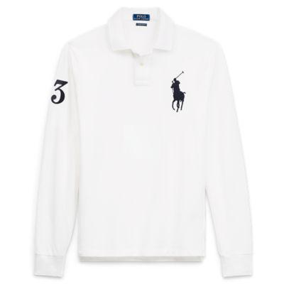 Polo De Piqué De Algodón Custom Slim Fit