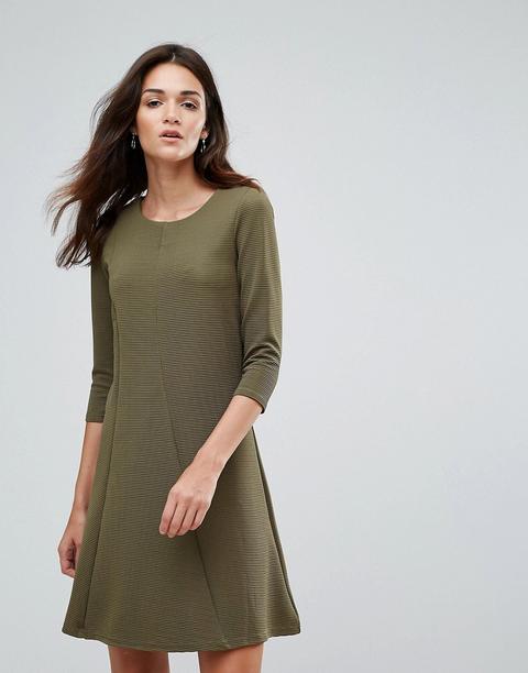 Vila 3/4 Sleeve Skater Dress