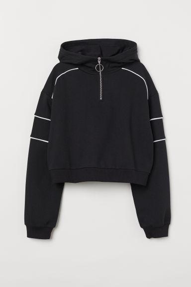 h and m zip hoodie