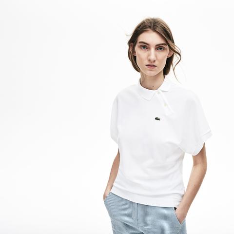 lacoste kimono sleeve polo