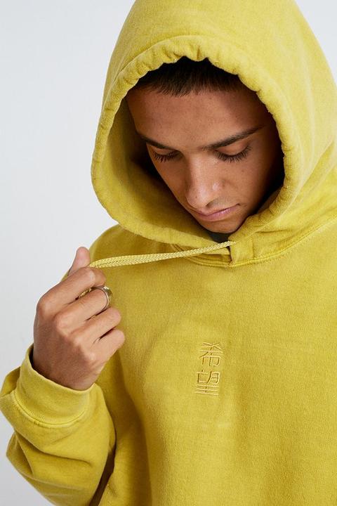 Urban outfitters clearance yellow hoodie