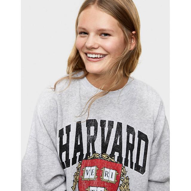 Sudadera harvard cheap bershka