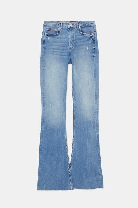 Jeans Zw Premium Skinny Flare Abbey Blue