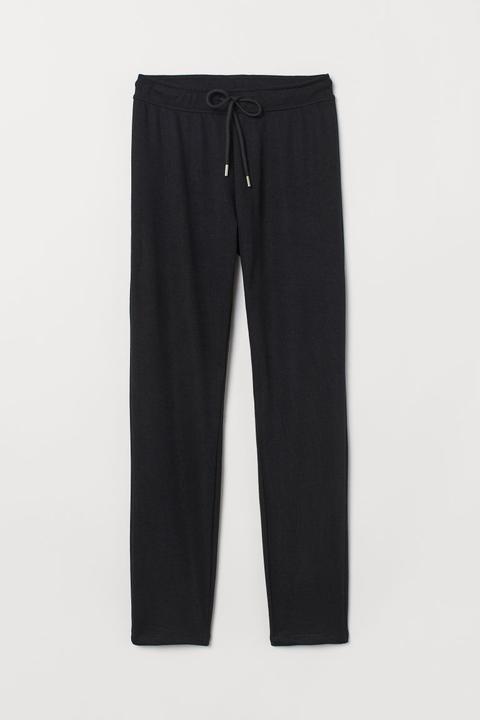 H & M - Pantaloni Da Tuta - Nero