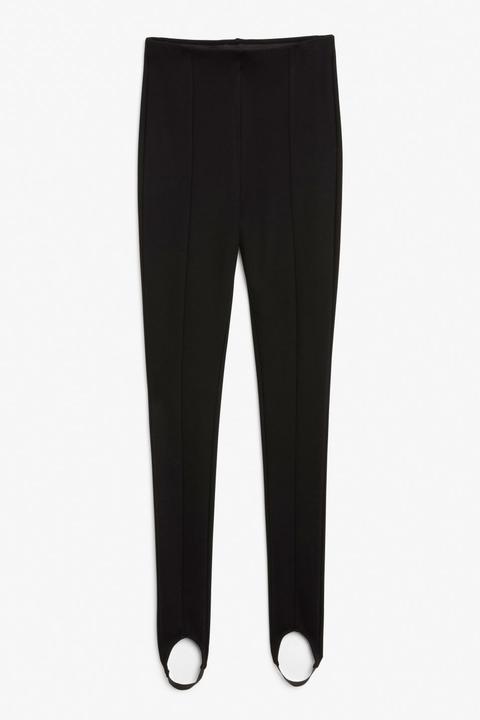 Stirrup Leggings - Black