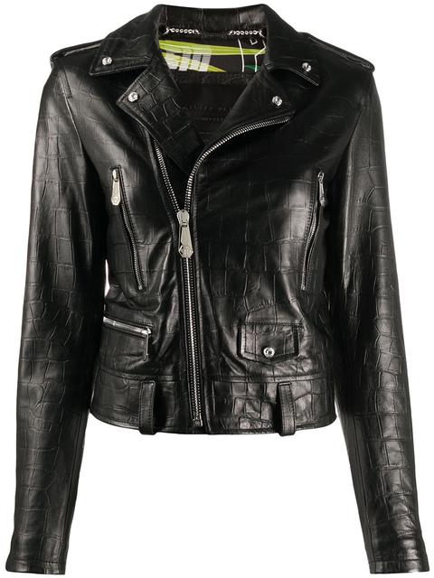 Philipp Plein Veste De Moto The Perfecto - Noir