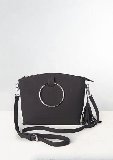 Ember Black Mini Tote Bag