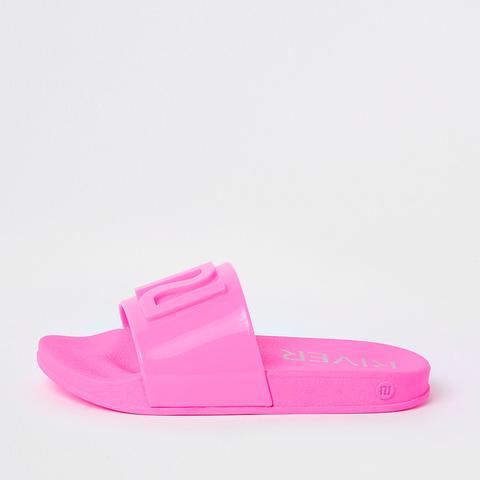 river island jelly sliders