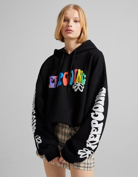 Sweat Capuche Imprimé