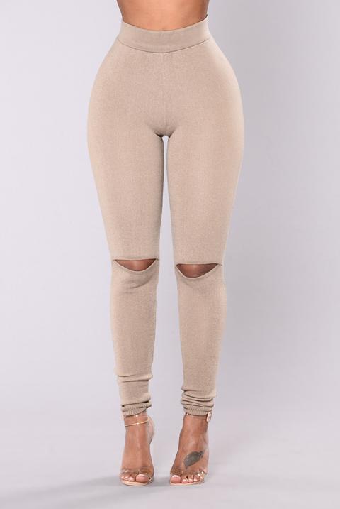 Sonja Knit Legging - Khaki