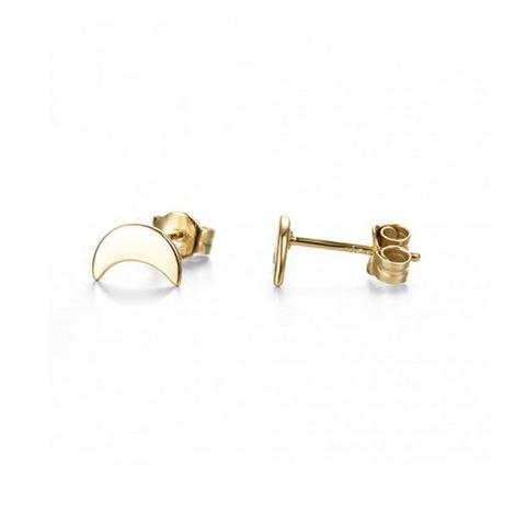 Pendientes Luna Gold