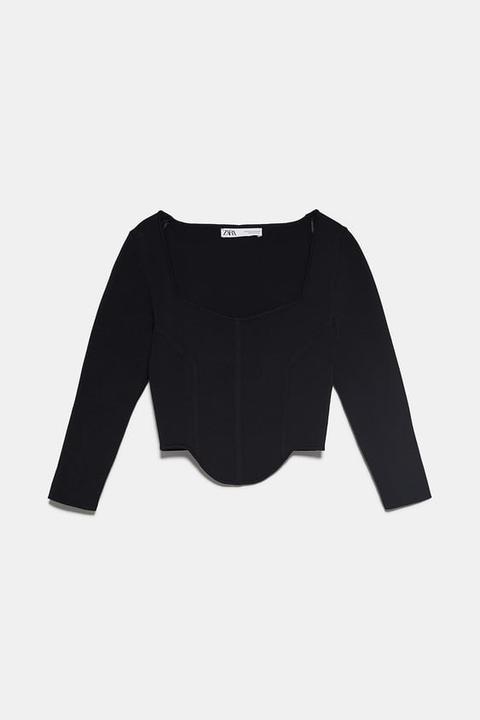 Jersey Punto Cropped