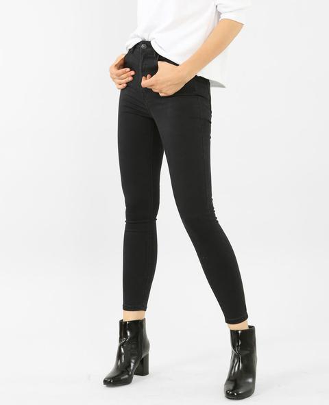 Jeans Skinny De Talle Alto