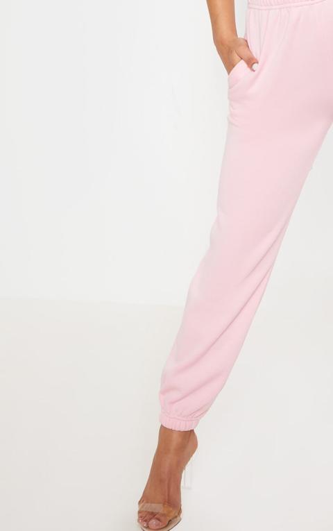 Pastel Pink Casual Jogger