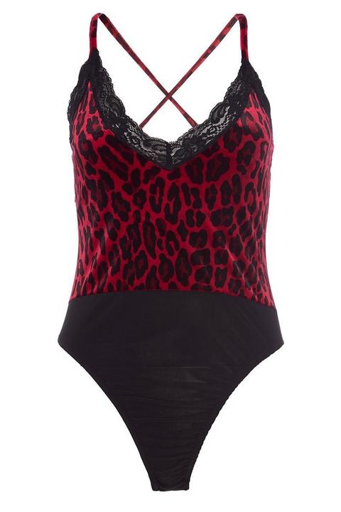 quiz leopard print bodysuit