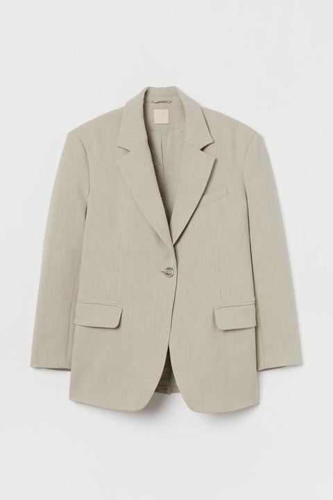 Blazer Oversize - Gris