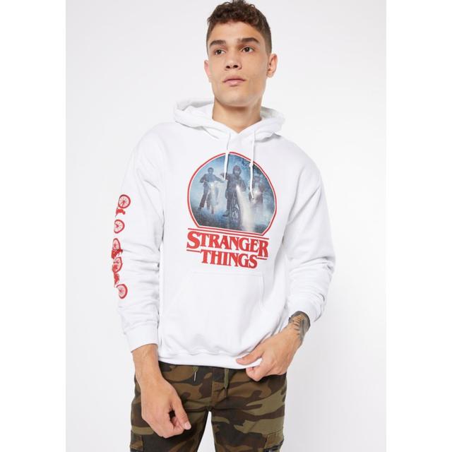 stranger things hoodie white