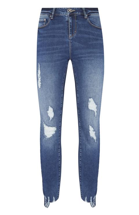 Blue Distressed Jean