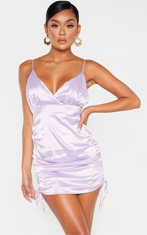 bodycon lavender dress