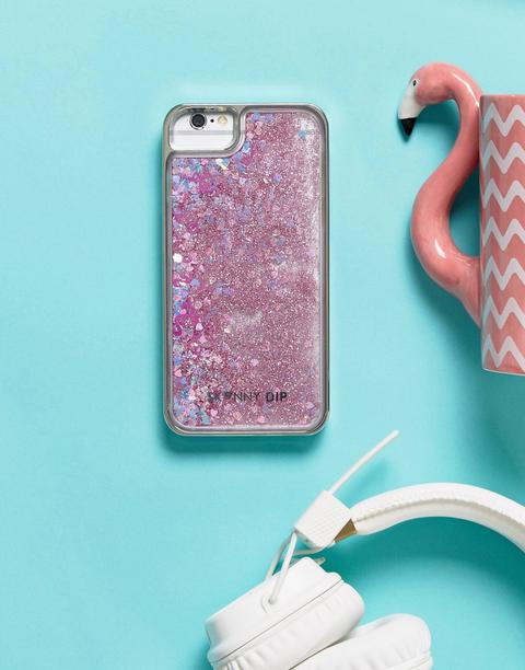 Skinnydip Flamingo Liquid Glitter Iphone 6/6s/7/8 Case