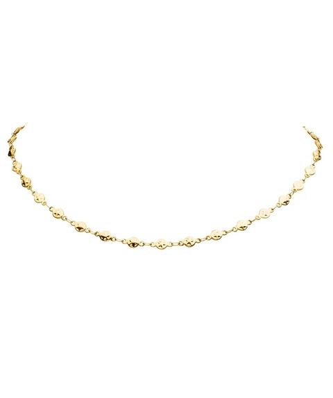 Star Circle Choker Gold