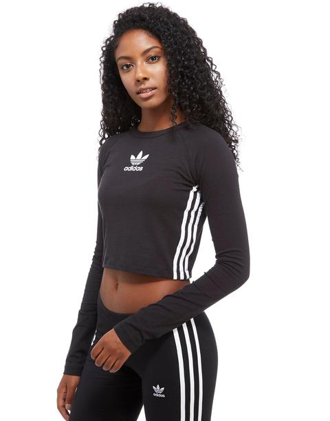 Adidas Originals 3-stripes Long Sleeve Crop