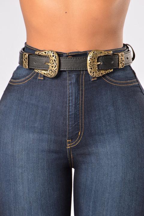 Double Down Belt - Black